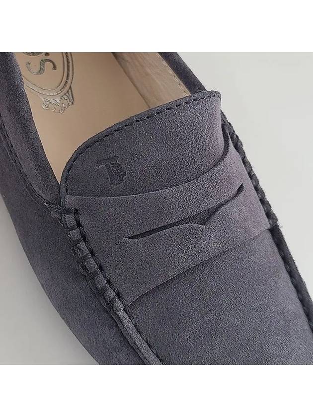 Gommino Suede Driving Shoes Dark Grey - TOD'S - BALAAN 4