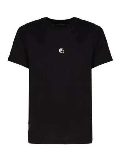 Shadow Project Logo Short Sleeve T-Shirt Black - STONE ISLAND - BALAAN 2