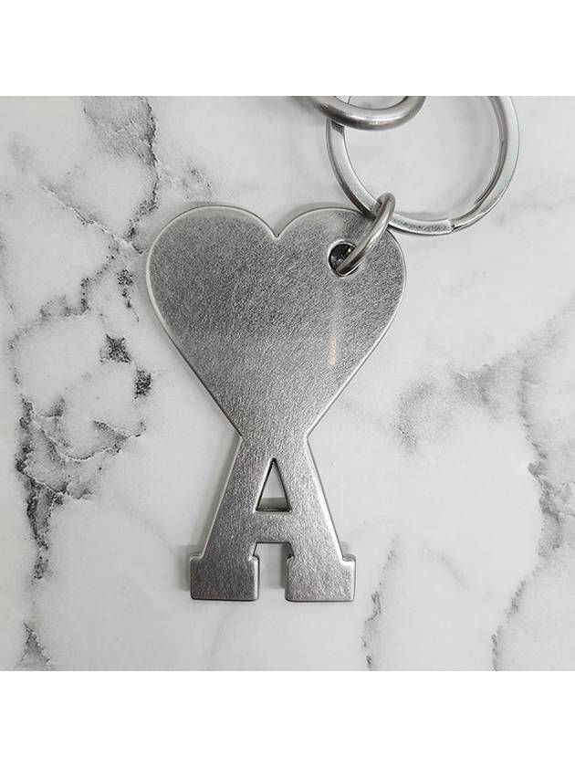 Heart Logo Keyholder Black - AMI - BALAAN 8