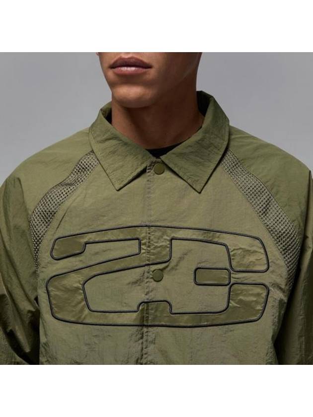 Jordan Essentials Coaches Jacket Green - NIKE - BALAAN 2