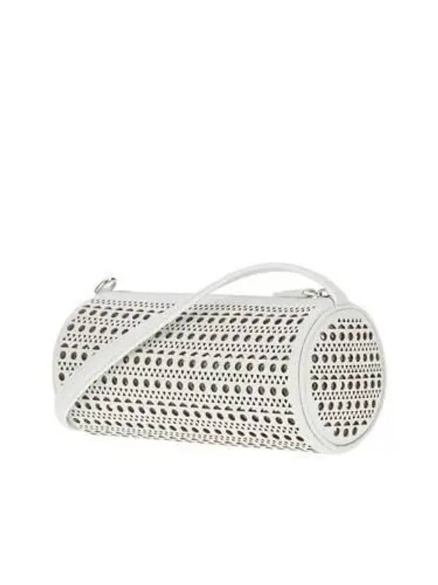 Tube Small Calfskin Shoulder Bag White - ALAIA - BALAAN 4