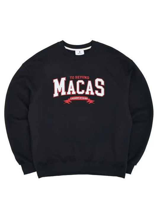 MACAS logo sweatshirtblack - MACASITE - BALAAN 2