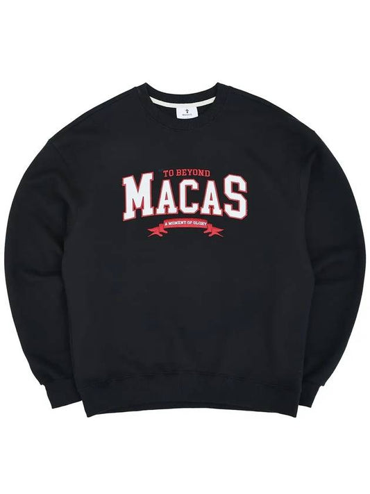 MACAS logo sweatshirtblack - MACASITE - BALAAN 1