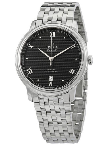 Omega De Ville Prestige Automatic Chronometer Black Dial Men's Watch 424.10.40.20.01.002 - OMEGA - BALAAN 1