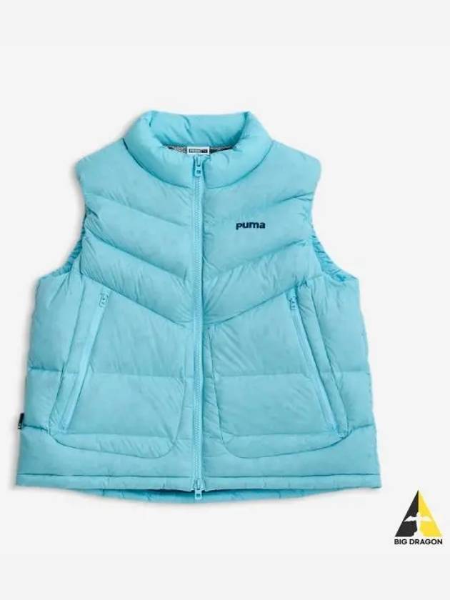 Ultra2 Icon Pop Down Vest Silver Sky Clyde Royal - PUMA - BALAAN 1