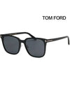 Eyewear Oversized Square Horn-rimmed Sunglasses Black - TOM FORD - BALAAN 2