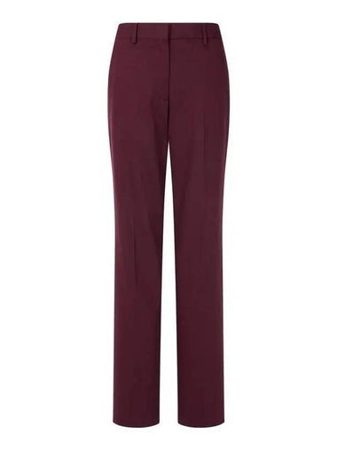 Women s Easy Hidden Closing Pants Burgundy 270615 - PAUL SMITH - BALAAN 1