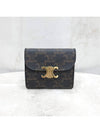 Lux You Small Triomphe Flap Wallet 10D782CQH - CELINE - BALAAN 1