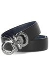 Gancini Double Sided Free Cutting 67 A161 ULTRAMARINE 749909 Men s Belt - SALVATORE FERRAGAMO - BALAAN 1