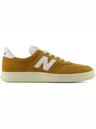 T500 Low Top Sneakers Brown Beige - NEW BALANCE - BALAAN 1