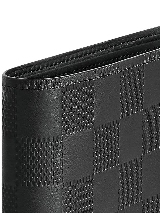 Multiple Damier Infini Half Wallet Black - LOUIS VUITTON - BALAAN 5