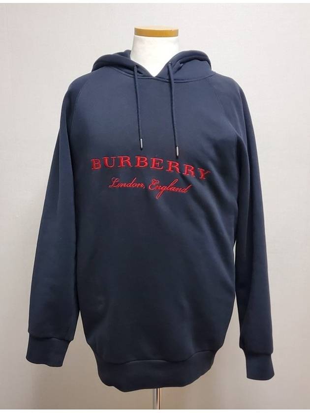 lettering embroidery hoodie XL - BURBERRY - BALAAN 1