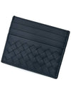 Intrecciato Classic Card Wallet Navy - BOTTEGA VENETA - BALAAN 5