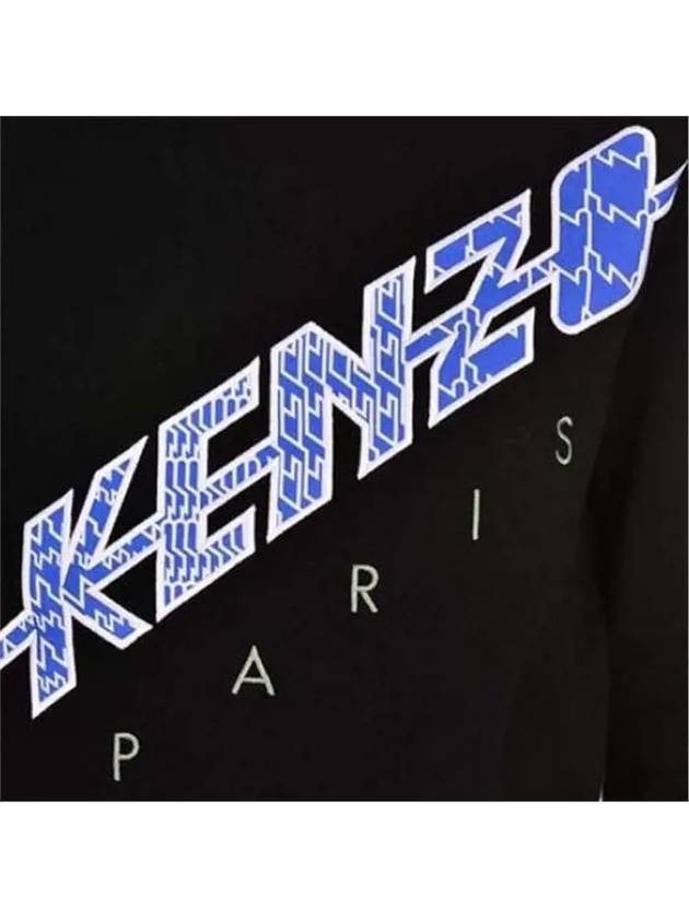 Women's diagonal Paris logo sweatshirt 3 colors 952 1SW802 01 71 99 - KENZO - BALAAN 7