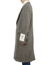 Sleeve Tag Single Coat Grey - GOLDEN GOOSE - BALAAN.