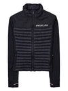 Women's Padded Zip-Up Jacket Black - MONCLER - BALAAN 11