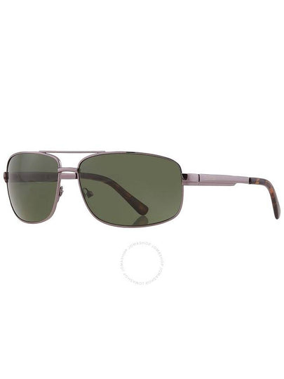 Calvin Klein Green Navigator Men's Sunglasses CK22123S 051 63 - CALVIN KLEIN - BALAAN 2