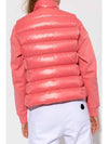 Ghany Ghany logo patch padded vest coral pink - MONCLER - BALAAN 5