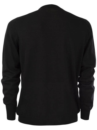 Crew-neck sweater in superfine virgin wool - FEDELI - BALAAN 2