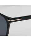 Eyewear Horn-Rim Acetate Sunglasses Black - TOM FORD - BALAAN 6