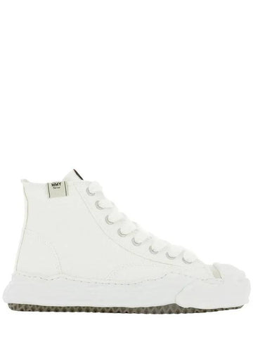 Original Sol Toe Cap Canvas High Top White - MIHARA YASUHIRO - BALAAN 1