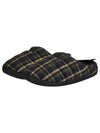 Scuff Flannel Slippers Black Green - PUMA - BALAAN 2