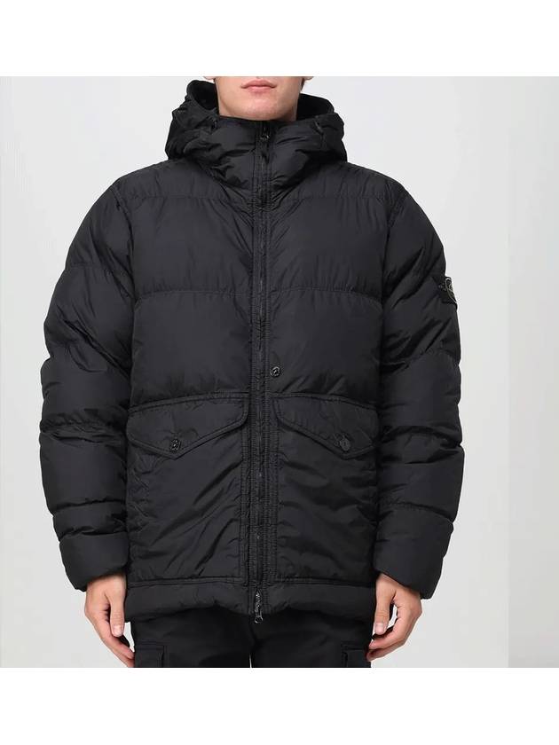 Crinkle Reps Re-Nylon Down Padding Black - STONE ISLAND - BALAAN 5