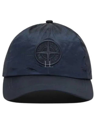 Nylon Logo Ball Cap Navy - STONE ISLAND - BALAAN 2