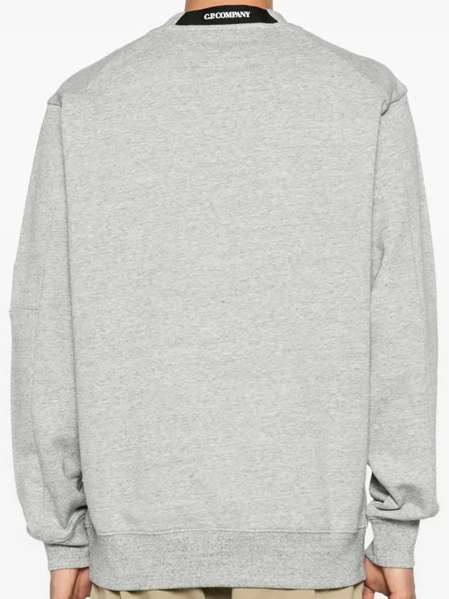 Diagonal Raised Fleece Lens Sweatshirt Grey - CP COMPANY - BALAAN 5