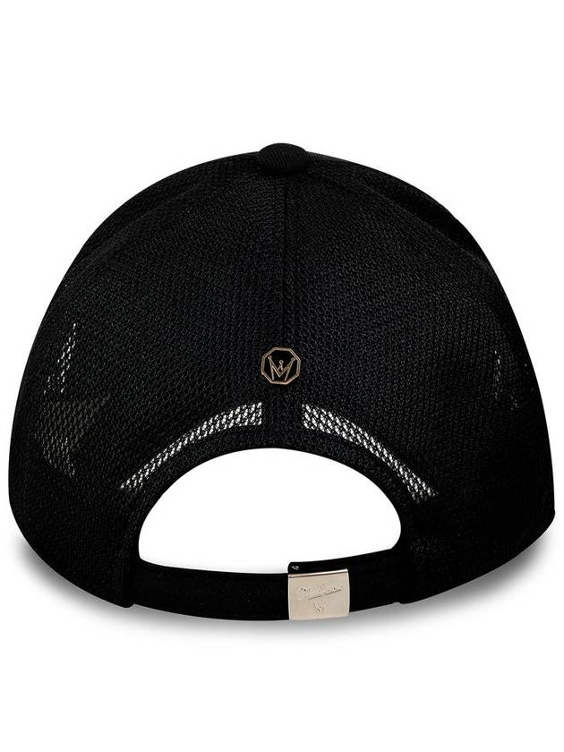 LOGO PATCH TRUCKER CAP BLACK - MEASPHERA - BALAAN 5