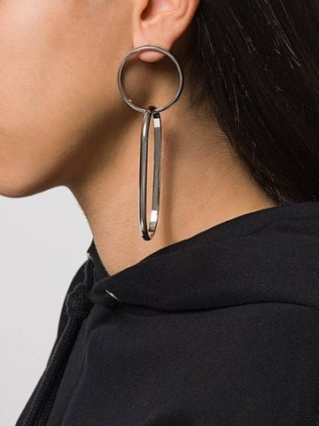 Maison Margiela MM6 single layered earring - MAISON MARGIELA - BALAAN 1