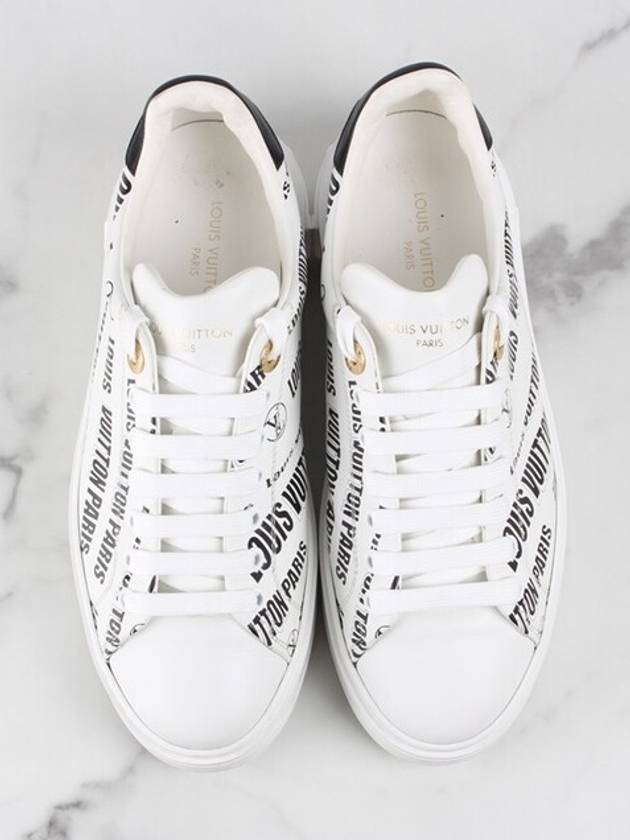 Initial Paris Logo Time Out Sneakers 36 5 235 - LOUIS VUITTON - BALAAN 9