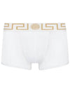 Men's Greca Border Low Rise Briefs White - VERSACE - BALAAN 2