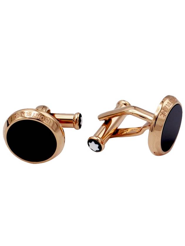 Meisterst?ck Cufflinks Black - MONTBLANC - BALAAN.