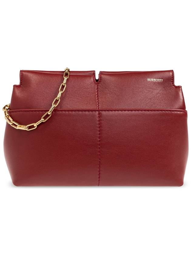 Snip Chain Strap Clutch Bag Ruby - BURBERRY - BALAAN 2