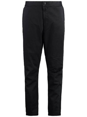 Stone Island Cotton Trousers - STONE ISLAND - BALAAN 1