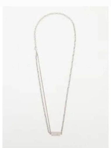 MM6 Margiela SM6TP0005 P6996 951 Embossed Numeric Necklace - MAISON MARGIELA - BALAAN 1