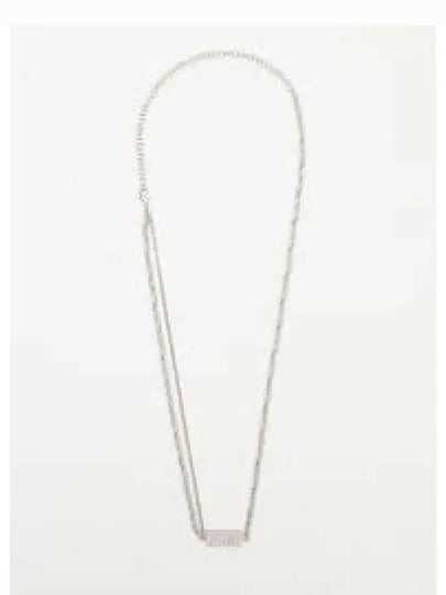 MM6 Margiela SM6TP0005 P6996 951 Embossed Numeric Necklace - MAISON MARGIELA - BALAAN 2