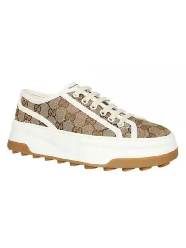 Original GG Canvas Low Top Sneakers Beige - GUCCI - BALAAN 2