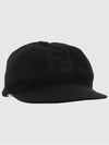 Knit Ball Cap Black - FENDI - BALAAN 3