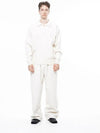 Men s M243PT02IV Jaguard String Rug Pants Ivory - CHANCE'S NOI - BALAAN 4