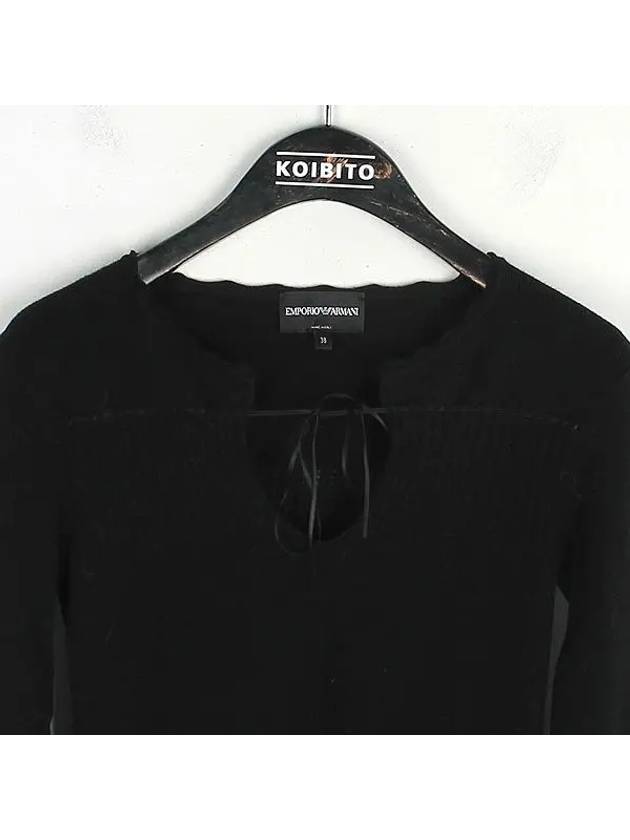 Smith Market used luxury goods Armani black knit women s clothing - GIORGIO ARMANI - BALAAN 2