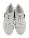 RY2S0A03 CZI 0BO VPUNK Velcro White Rockstud Sneakers - VALENTINO - BALAAN 2