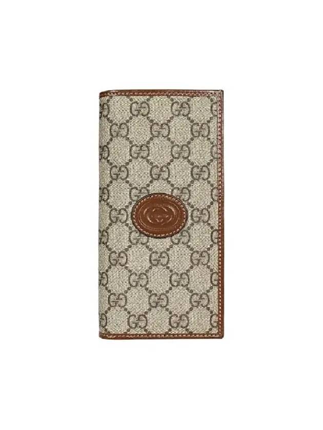 Interlocking G Long Wallet Beige - GUCCI - BALAAN 2