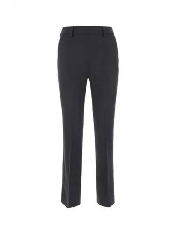 Straight fit virgin wool pants - PRADA - BALAAN 1