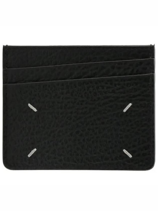 Four Stitch Card Wallet Black - MAISON MARGIELA - BALAAN 2