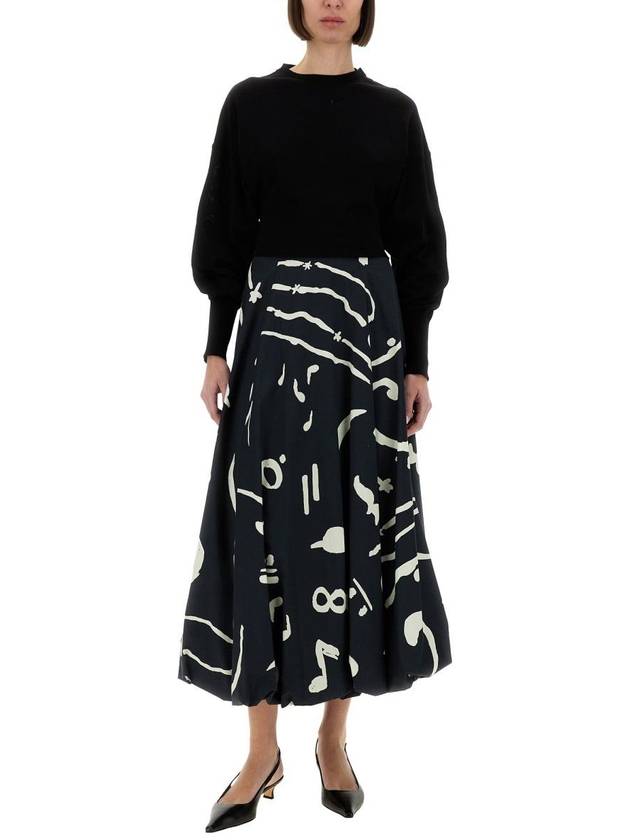 Alysi Printed Skirt - ALYSI - BALAAN 2