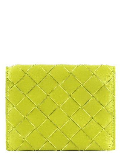 Intrecciato Strap Card Wallet Lime - BOTTEGA VENETA - BALAAN 2