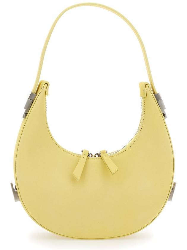 'Mini Toni' Yellow Shoulder Bag With Engraved Logo In Leather Woman - OSOI - BALAAN 4