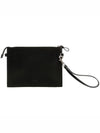 VLNT Logo Clutch Bag Black - VALENTINO - BALAAN 3